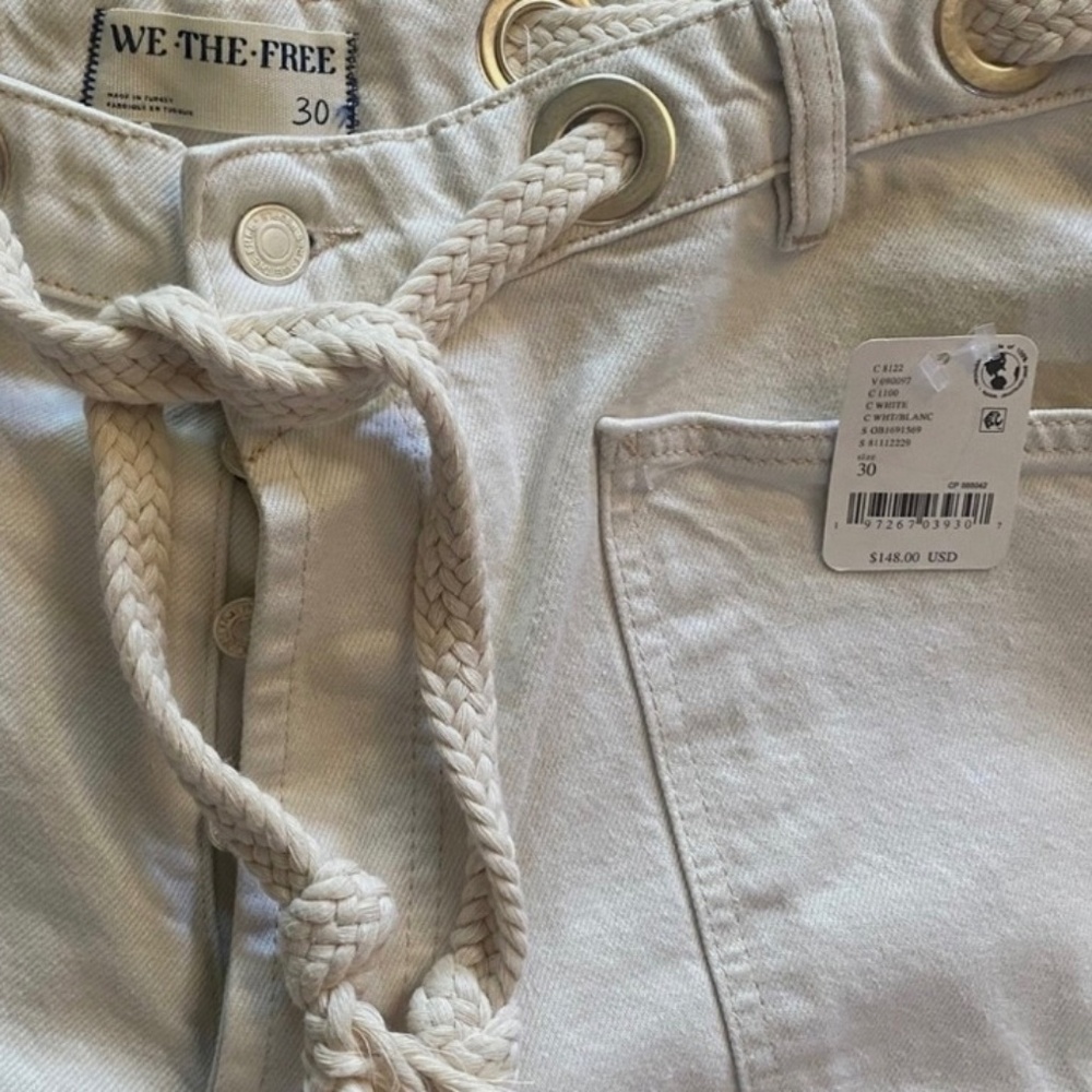 NWT $148 We The Free Moxie Pull-On Barrel Jeans - Picture 6 of 6